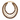 Collier Perla - Choco