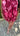 Robe Inès - Bordeaux & Rose