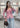 Gilet Anaé - Rose/Bordeaux