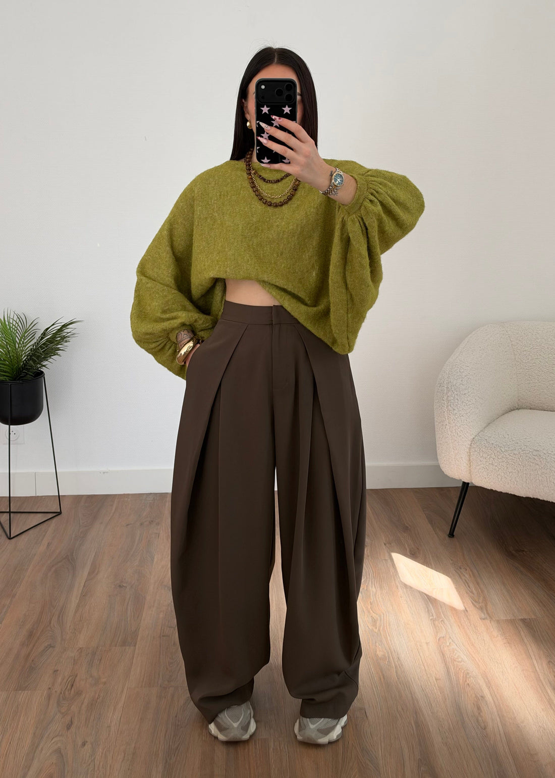 Pantalon Ivy - Noisette uni