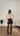 Jupe-short chocolat - Ysis (ceinture incluse)