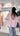 T-shirt Rosa Rose - Dentelle