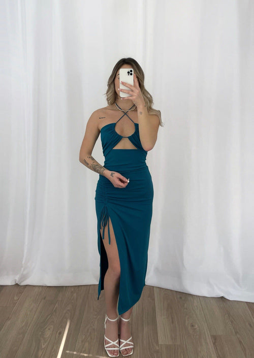 Robe Karla bleue (teinte différente)
