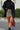 blazer noir oversize