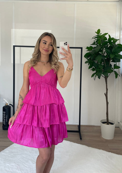 Robe Alison rose (création)