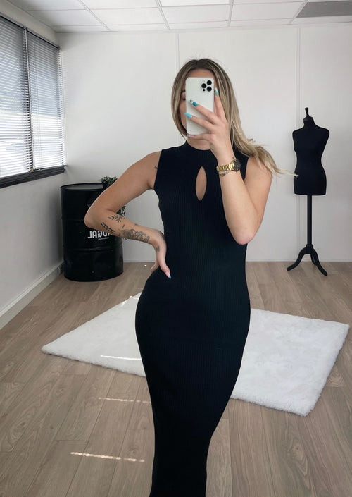 Robe pull Gloria noire