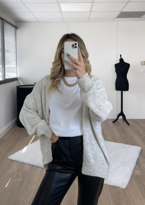 Gilet écru