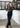 Pantalon tailleur noir (création)