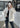 Jean droit gris