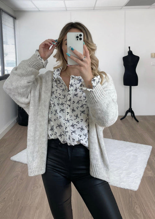 Gilet écru