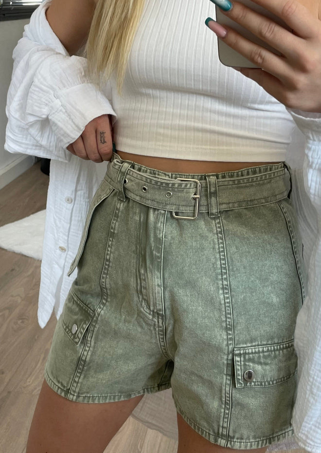 Short cargo kaki