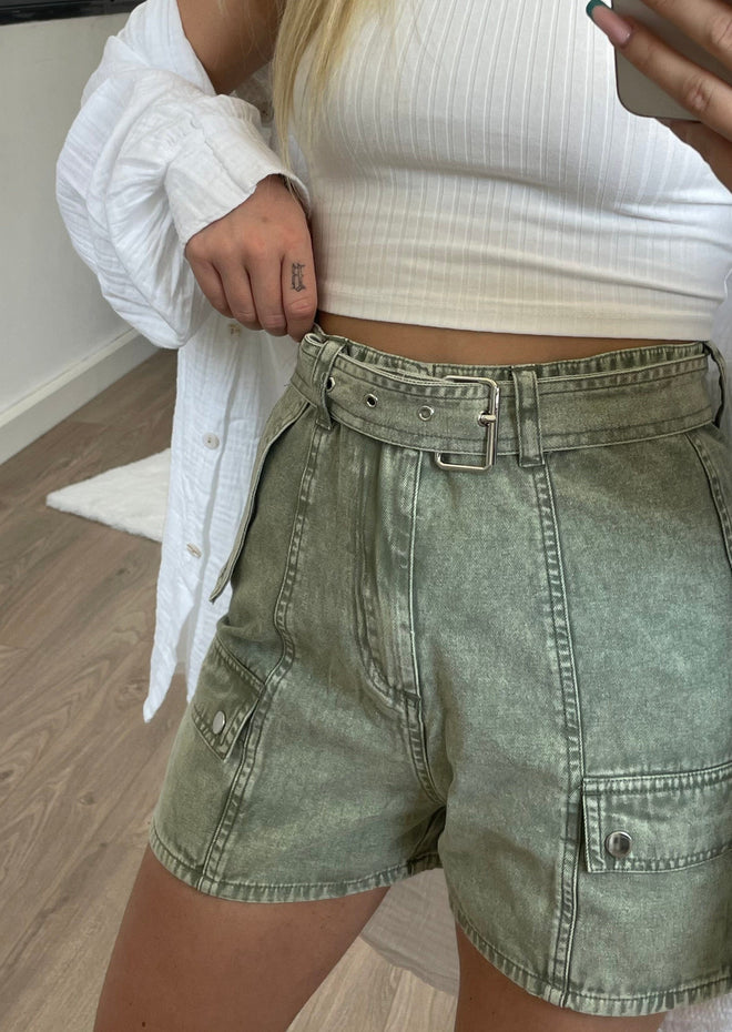 Short cargo kaki