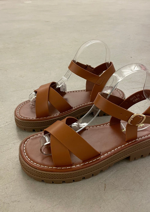 Sandales Kora camel