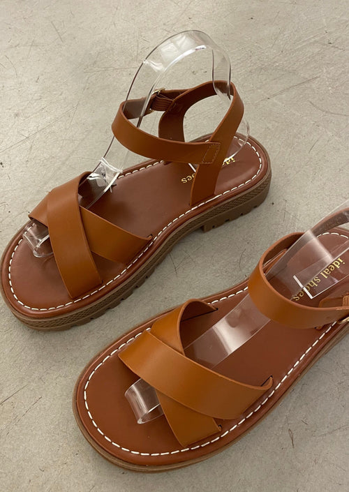 Sandales Kora camel