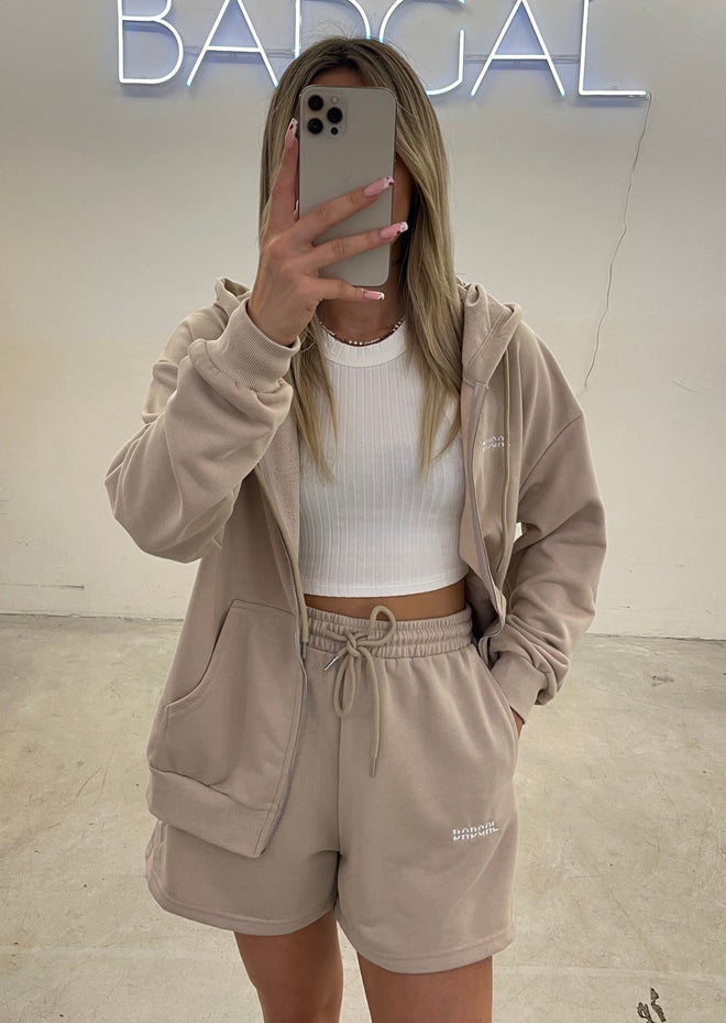 Gilet Badgal beige