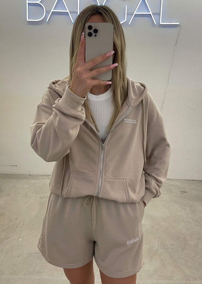 Gilet Badgal beige