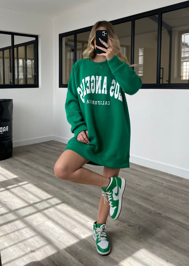Robe pull L.A verte