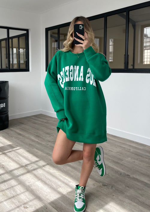 Robe pull L.A verte