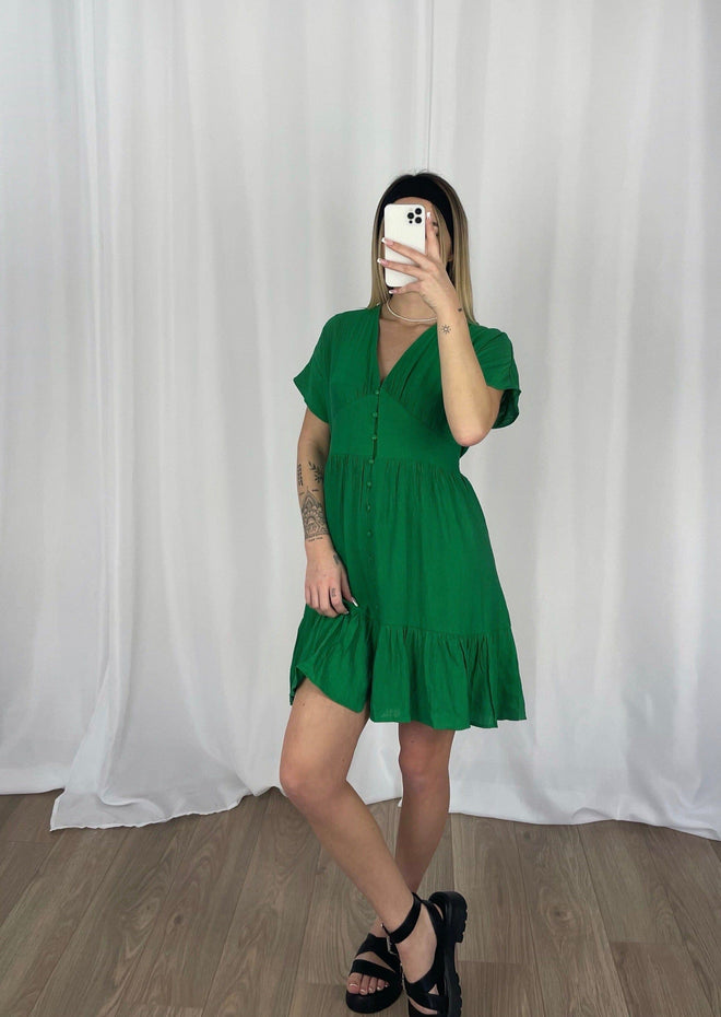 Robe Sana (attache bouton décousue)