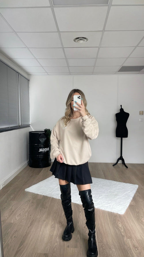 Pull Badgal beige