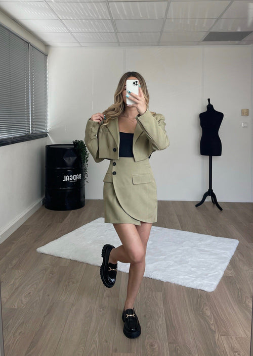 Ensemble Yara pistache