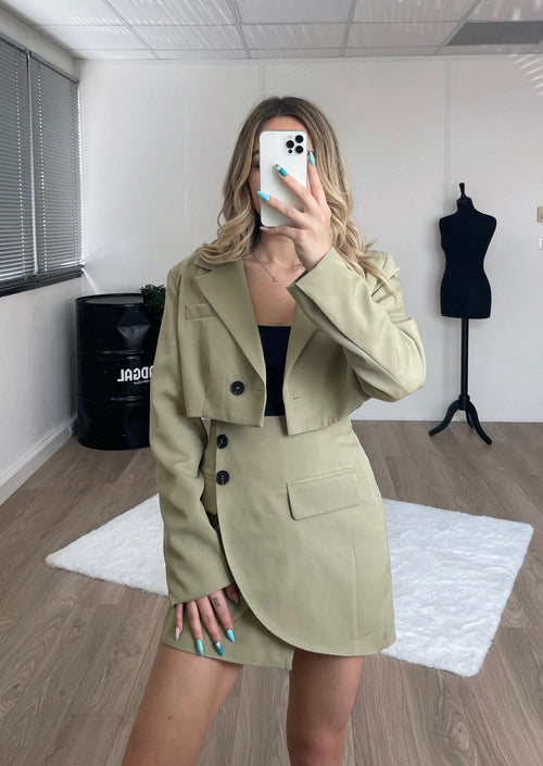 Ensemble Yara pistache