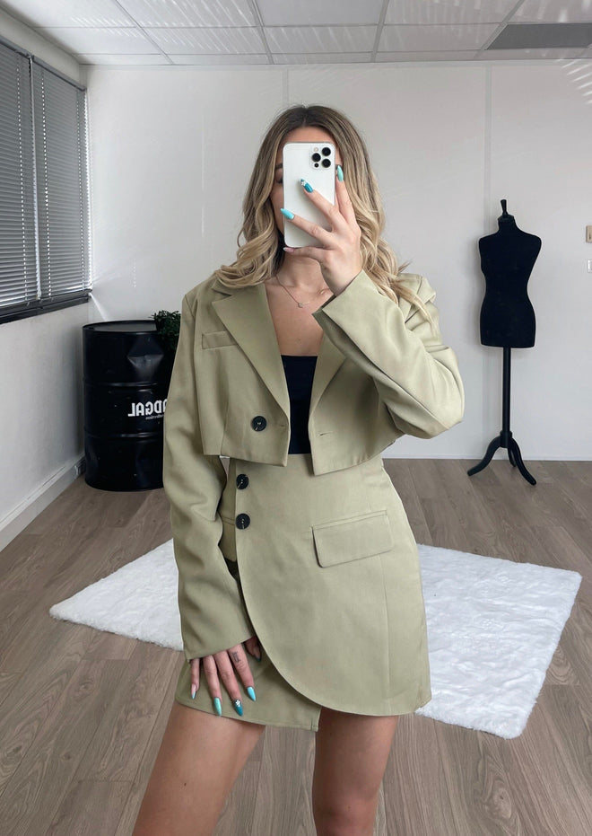 Ensemble Yara pistache