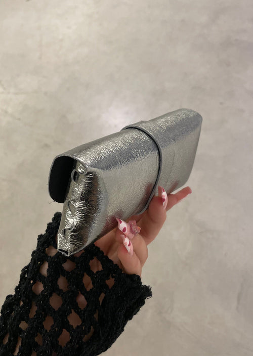 Etui à lunettes silver