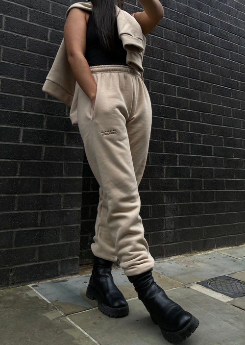 Bas jogging beige Badgal