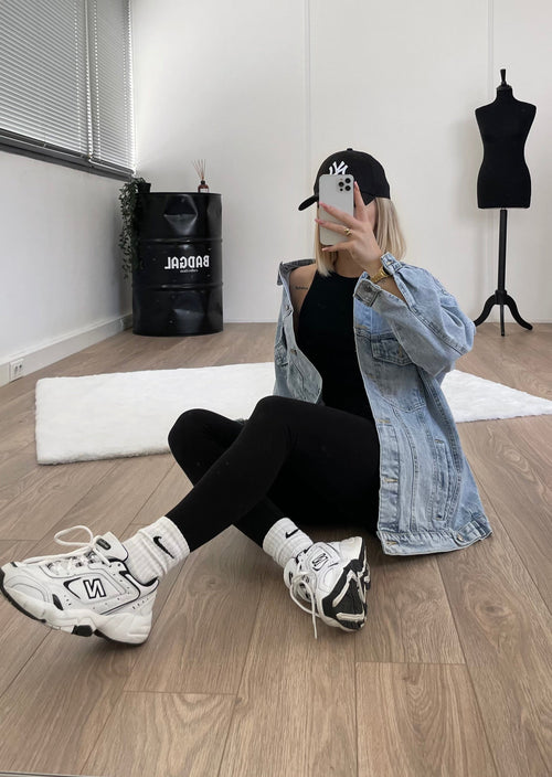 Veste en jean oversize