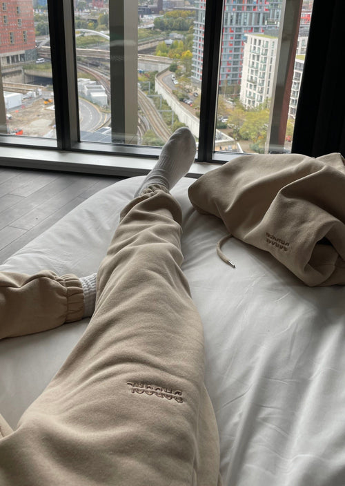 Bas jogging beige Badgal