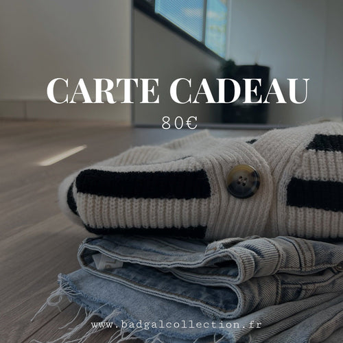 CARTE CADEAU 80€